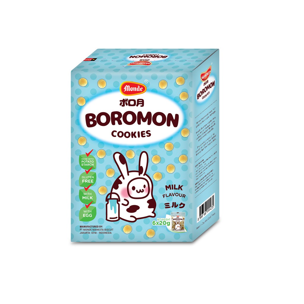 Monde Boromon Cookies / Snack Bayi/ Biskuit Bayi