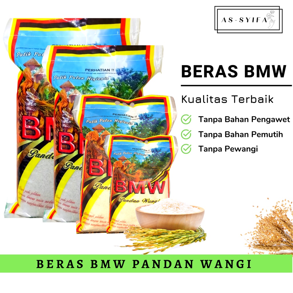 

Beras BMW Pandan Wangi 5 Kg, 10 Kg, 20 Kg & 25 Kg – Beras Pandan Wangi