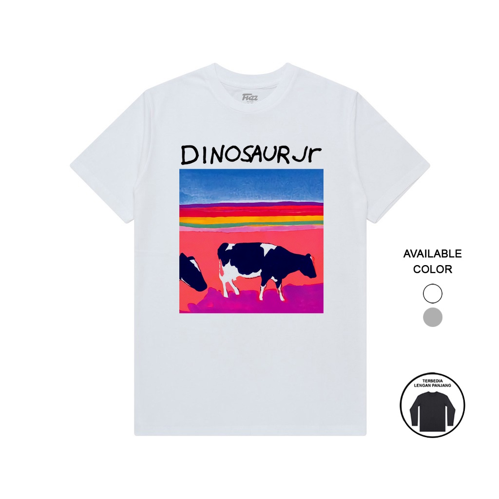 KAOS BAND | KAOS DINOSAUR JR | BAJU DISTRO MUSIK PUNK ROCK METAL PRIA WANITA