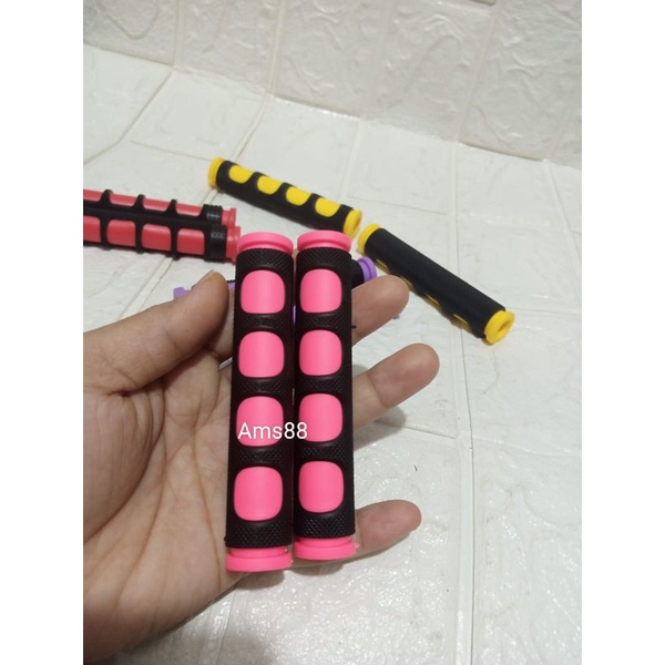 Handgrip Pink Handfat Pink Domino Model List Sisik Universal Beat Vario Mio Nmax Aerox Ninja