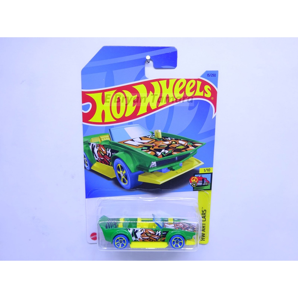 Hot Wheels Track Manga Hijau Kuning