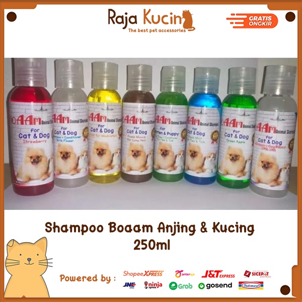 Shampoo Boaam untuk anjing dan kucing 250ml