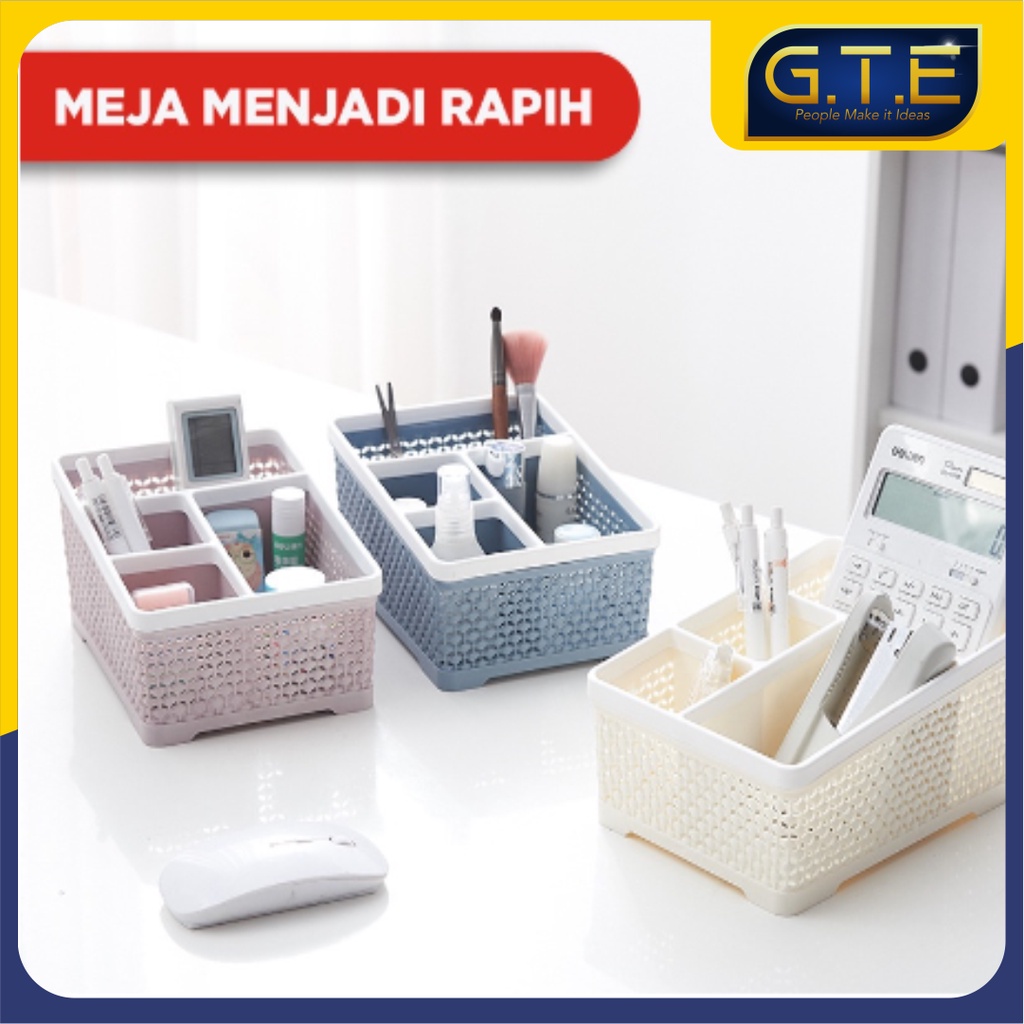 GTE | STORAGE BASKET | KERANJANG PENYIMPANAN | RAK KOSMETIK | KERANJANG SERBAGUNA | KERANJANG JARING-JARING