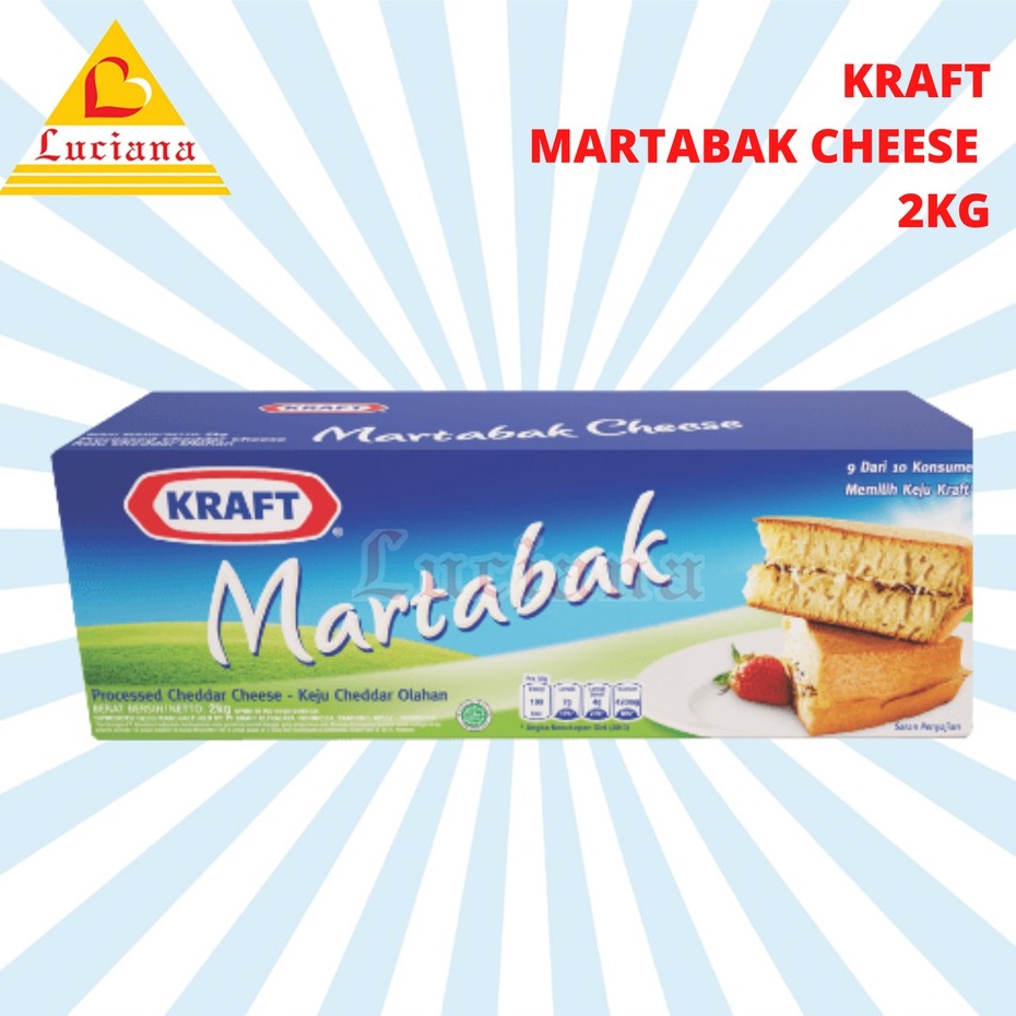 Keju Martabak Kraft 2Kg