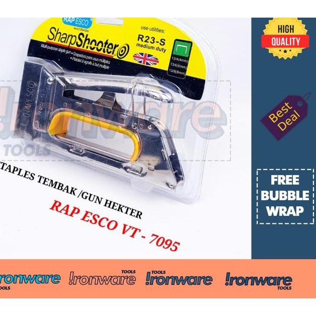 

STAPLE / STAPLER /STAPLES TEMBAK / GUN HEKTER RAP ESCO HIGH QUALITY