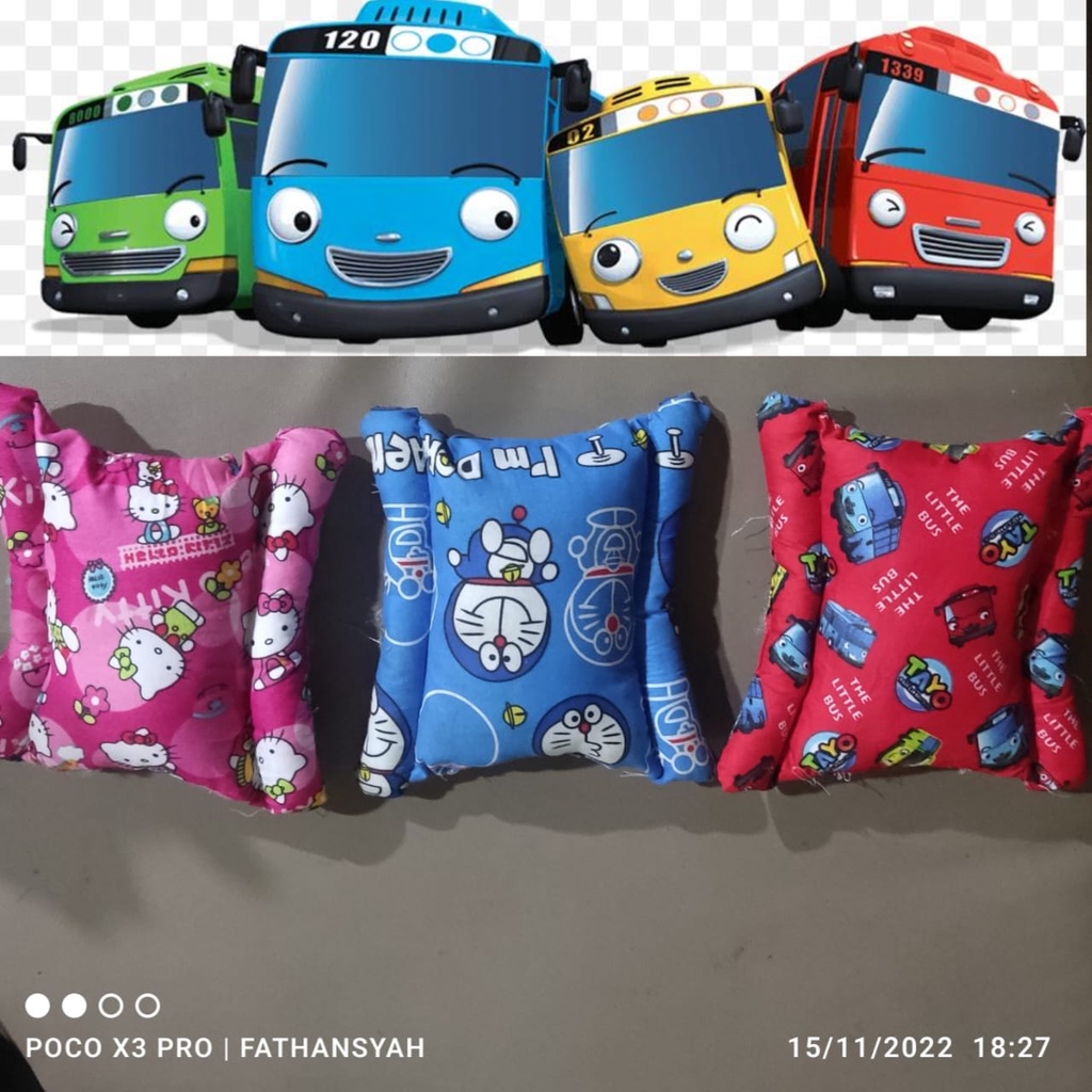 bantal setang motor aman buat anak saat boncengan di kursi depan