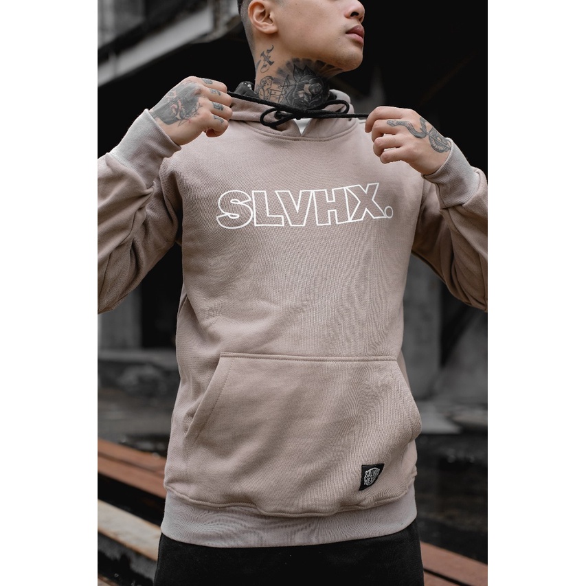 Salvio Hexia Simple Hoodie Sweater Cowok Cewek Original Produk Premium Murah