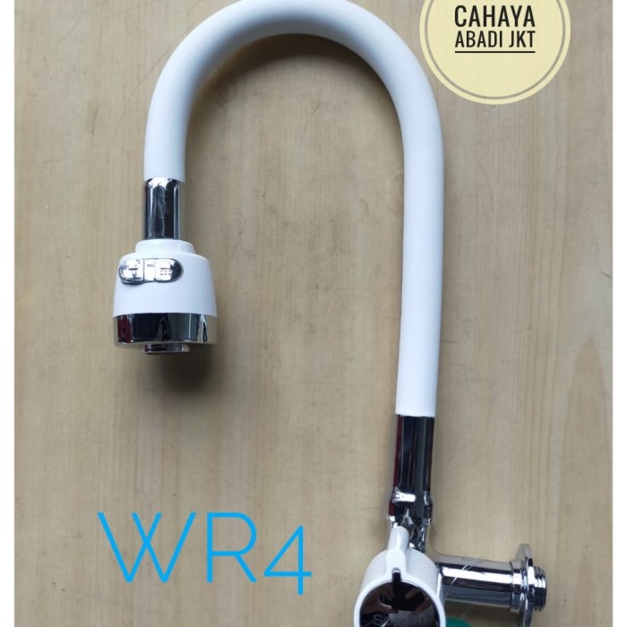 [READY] Kran / Keran Angsa Fleksibel Dapur Wastafel Soligen Wr4 Putih / Perlengkapan Rumah Tangga Mu