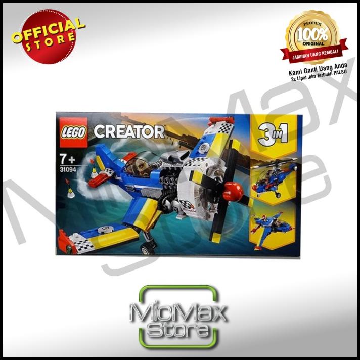Lego Creator 3In1 31094 Race Plane Helicopter Jet