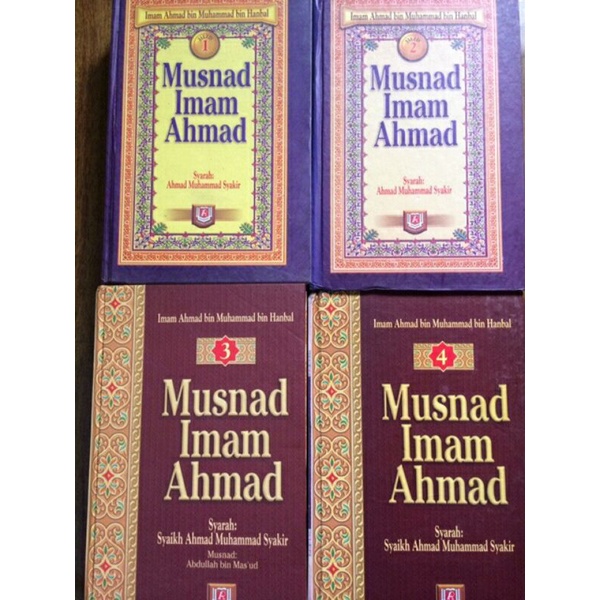 musnad imam ahmad 1234 kitab buku agama islam bekas preloved hadita sunnah salaf fiqih