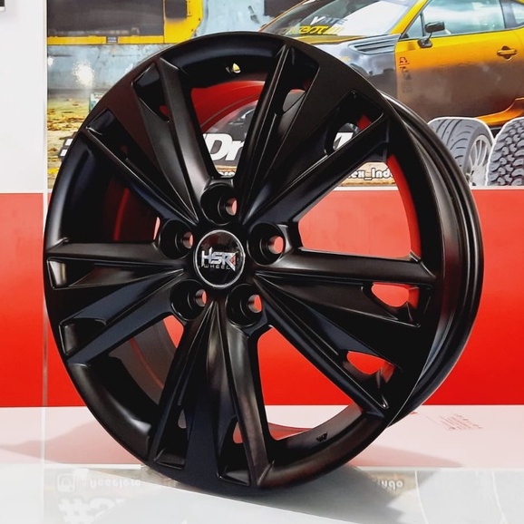 Pelek mobil ring 17 standard innova venturer SIMBA HSR R17 H5 HITAM
