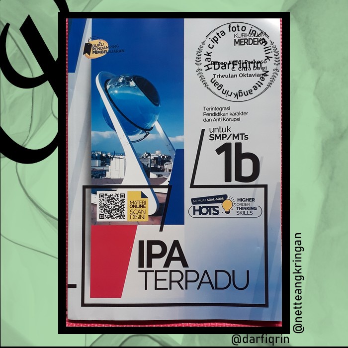 LKS IPA Kelas 7 8 Semester 2 SMP/MTS KURMER Kurikulum Merdeka-HOTS
