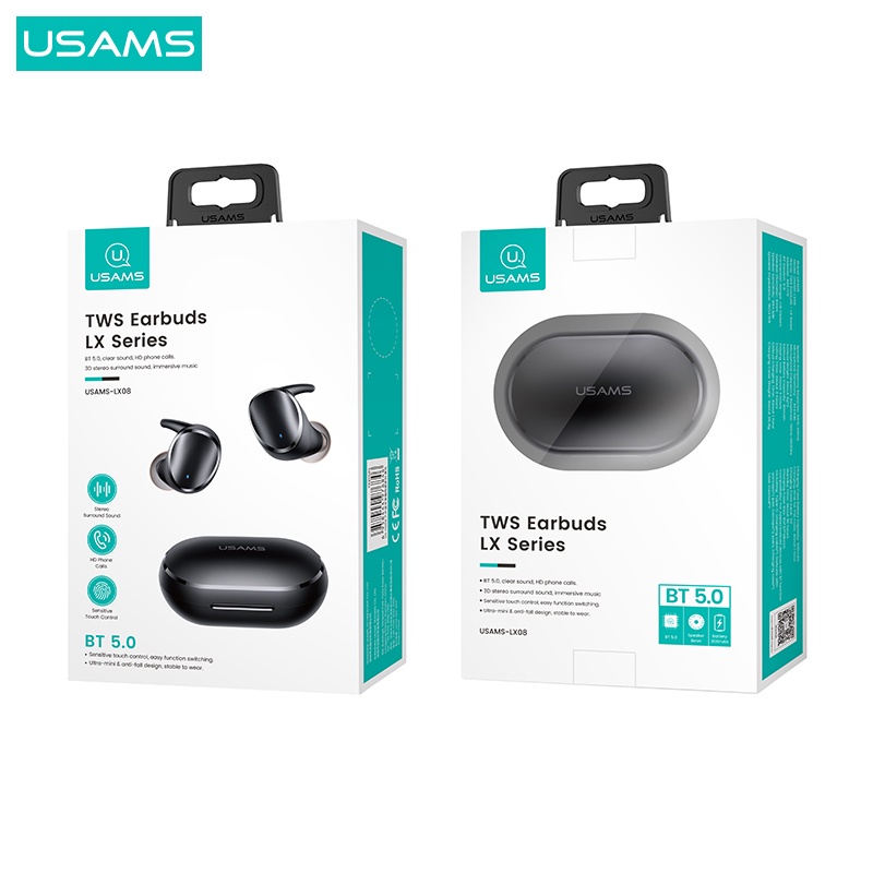 USAMS LX08 Tws Earbuds Bluetooth LX Series BT5.0