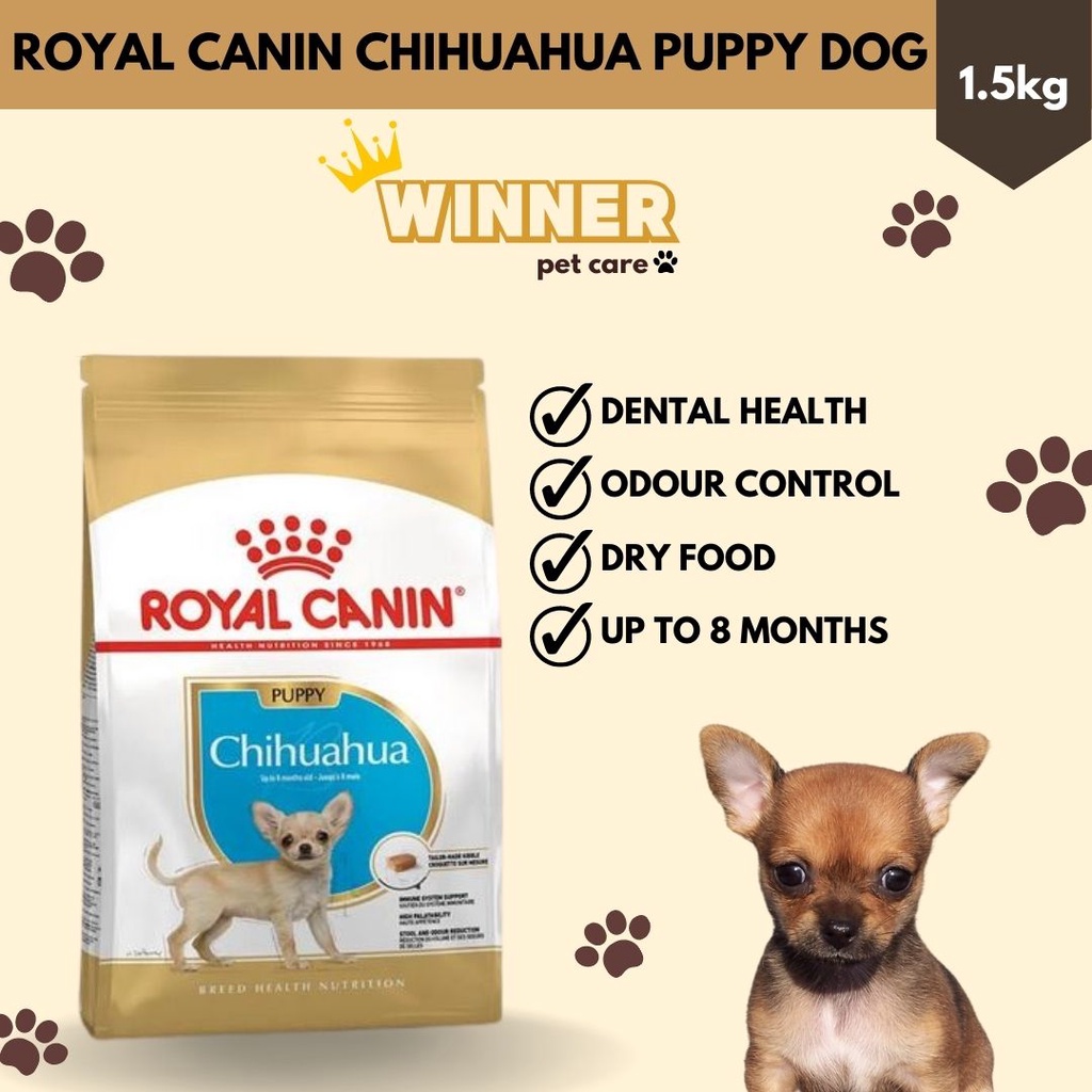 Royal Canin Chihuahua Puppy Dog Food Freshpack 1.5kg