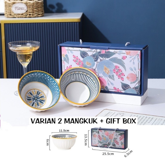 

(COD) Japanese Hampers Wedding Gift | Hampers Nikah Mangkok Kado Nikah Isuki - 2 Bowl