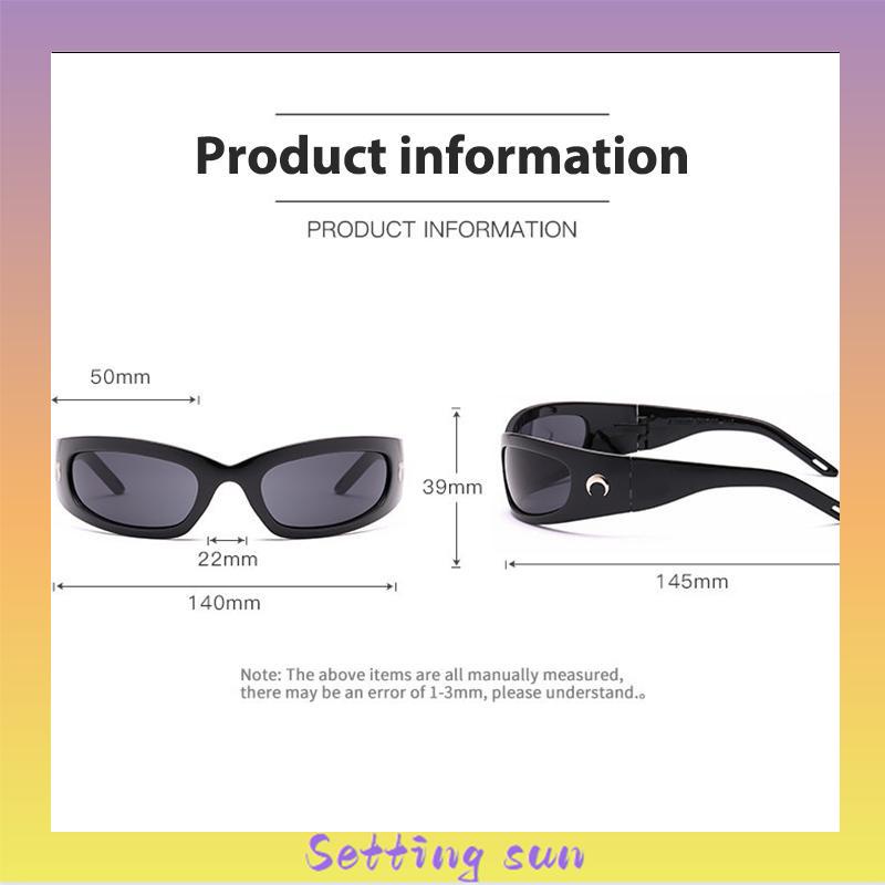 Kacamata Sepeda Kacamata Pria Hitam Uv400 Kacamata Motor Kacamata Sport Ourdoor Fashion Sunglasses TN