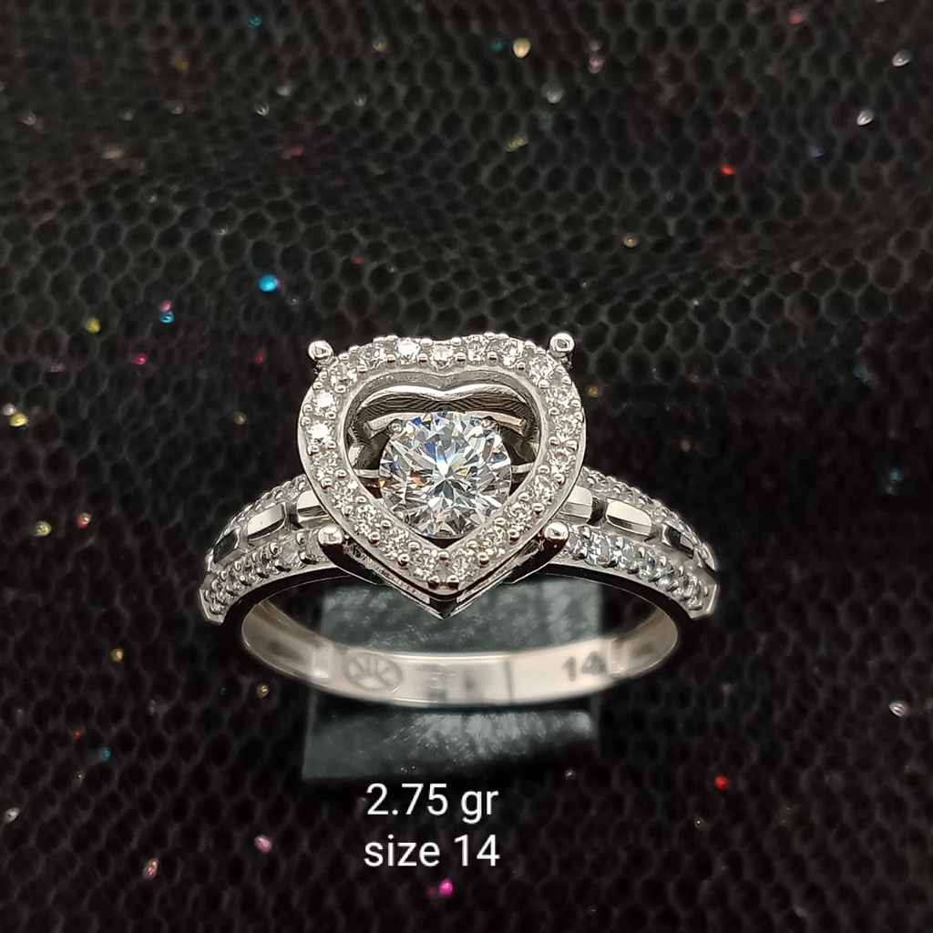 Cincin emas 17K - 2.75 gr kadar 750 - 3968