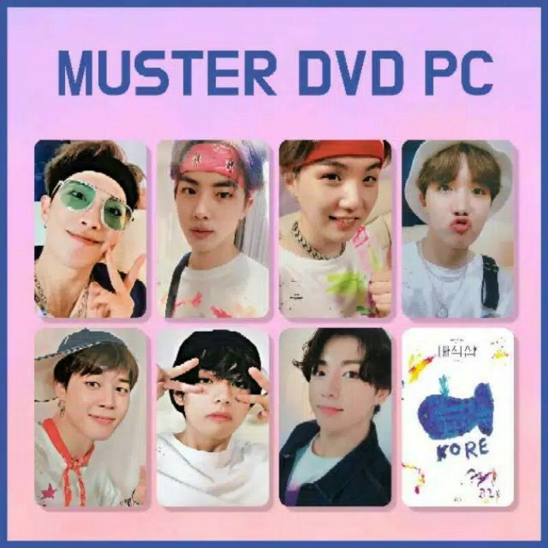 Photocard Unofficial BTS Muster Magic Shop