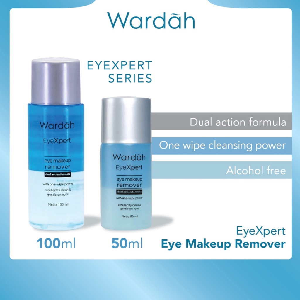 Wardah EyeXpert Eye &amp; Lip Makeup Remover - Pembersih MakeUp Waterproof