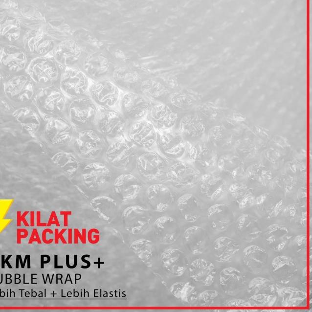 

Buble Wrap Bening Biru Murah Premium 125CM x 50M (OJOL)