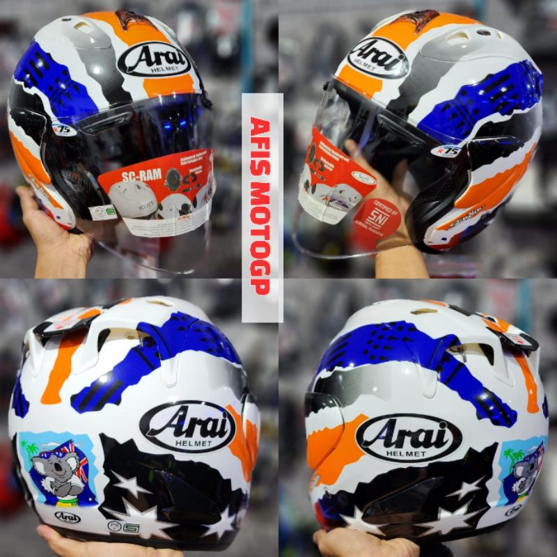 Jual helm scott vz ram doohan koala ramvz terbaru 2022 mirip tsr ram4