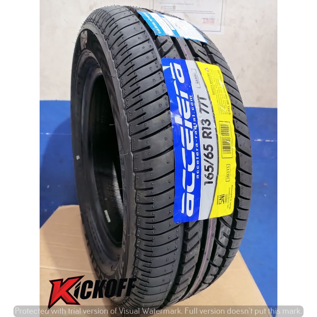 Ban Mobil Tubles Ring 13 Merek Accelera Gamma Ukuran 165 65 Ring 13 Ban Lokal