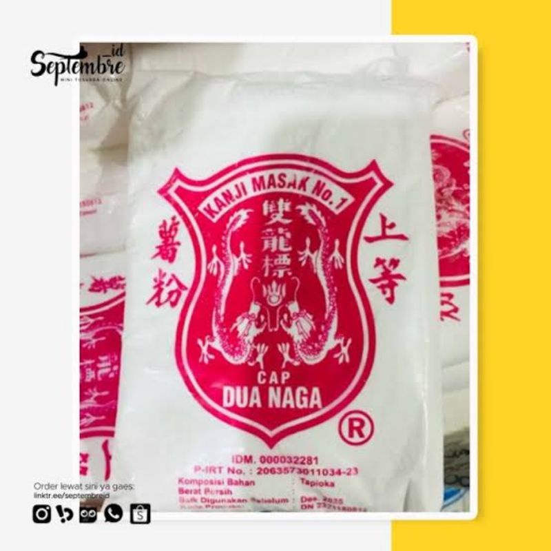 Tepung Kanji cap Dua Naga - 250 gram