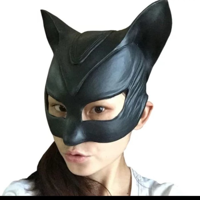 Topeng Catwoman Catwomen Kucing