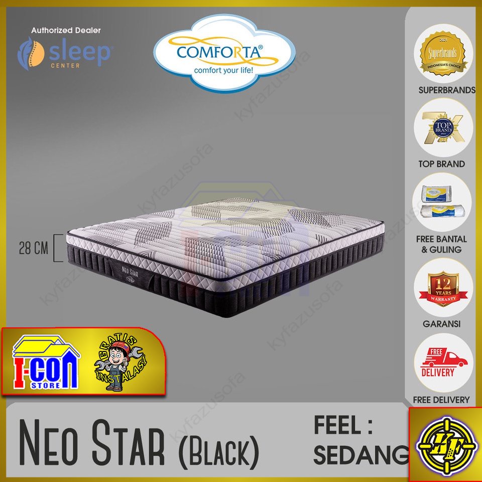Comforta Neo Star Kasur Matras Springbed