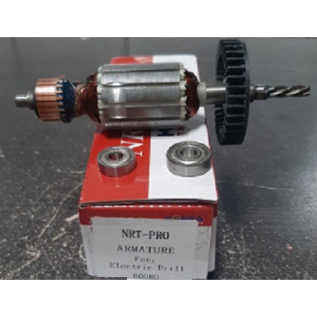 Armature Rotor Angker Mesin Bor NRT PRO 800 HD 13 mm Sparepart
