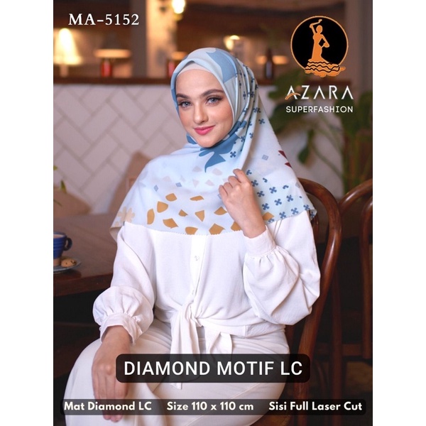 (PART 2) SEGIEMPAT MOTIF DIAMOND LC