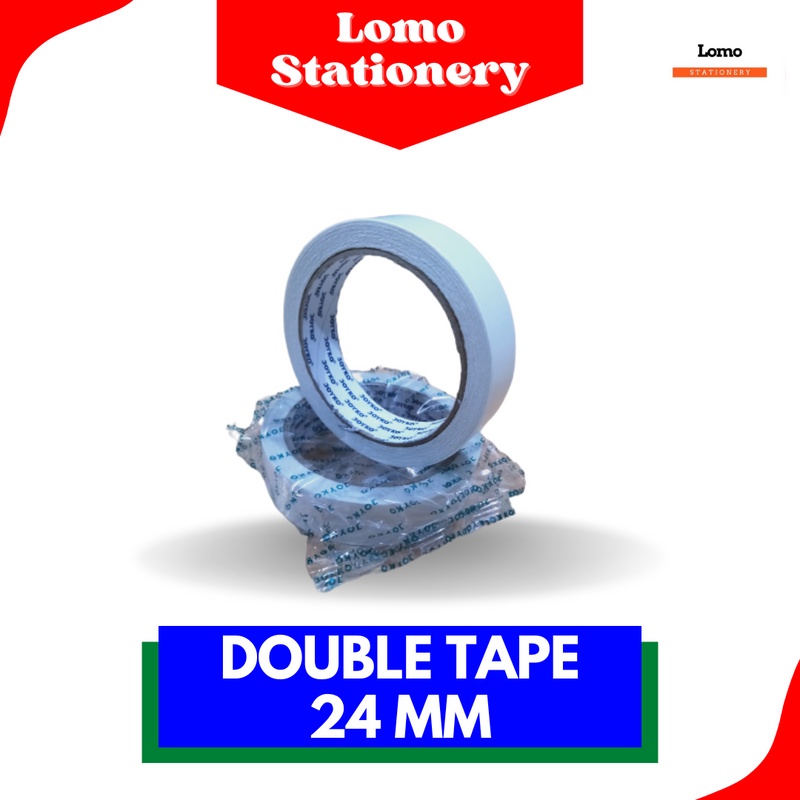 

Double Tape Joyko 24 mm x 15 Yard
