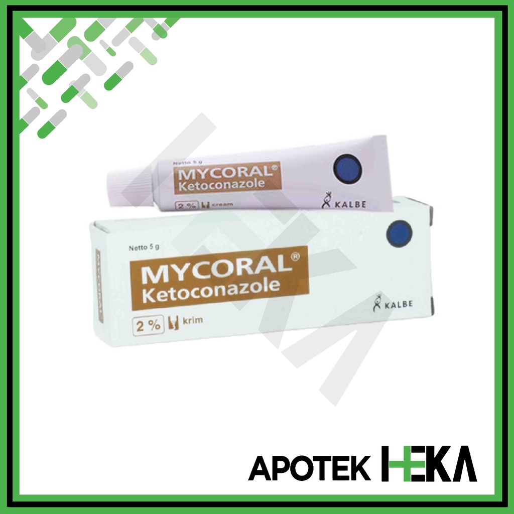 Mycoral Cream 5 g - Salep Anti Jamur Panu (SEMARANG)