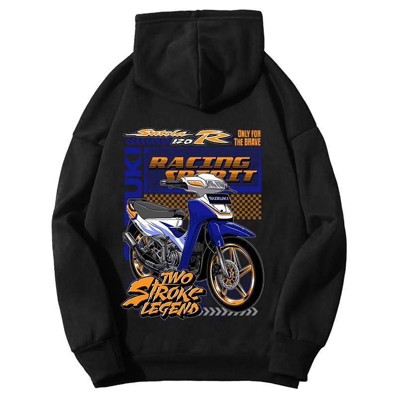 HOODIE FLEECE SUNMORI MOTOR SATRIA RACING SPIRIT BANGKAOS
