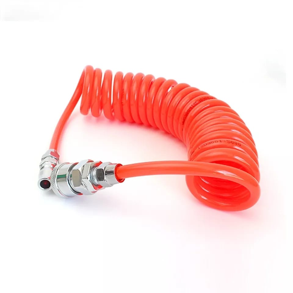 Recoil Hose Selang Angin Kompresor Spiral 12meter 9meter 6meter selang kompresor angin per ukuran 8x5 mm