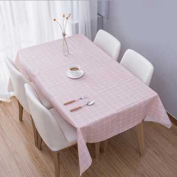 Serbagrosirmurah Taplak Alas Meja LARGE Anti Air 137x180 Waterproof PEVA Table Cloth