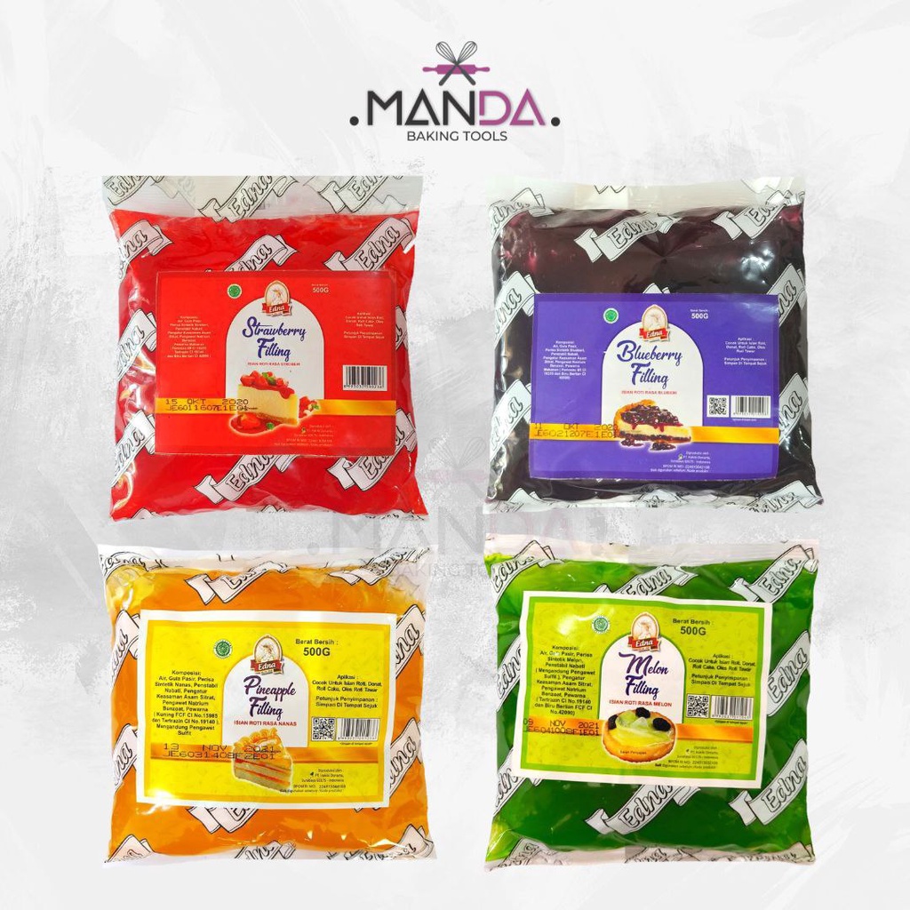 

250 gam edna selai topping filling