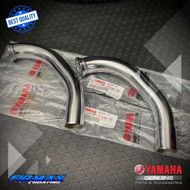 leher knalpot rx king original yamaha 4x8-e4611-01-93