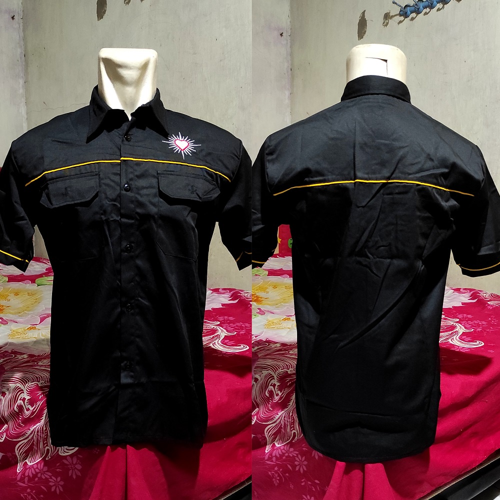 Kemeja PSHT Bordir-Kemeja PSHT Terbaru-Kemeja Terate-Hem PSHT Bordir-Hem Terate-Baju PSHT Distro