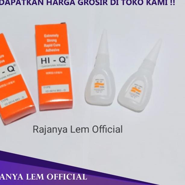 

Lem korea hi q / lem HI-Q / Lem serbaguna / Lem besi isi 50 pcs