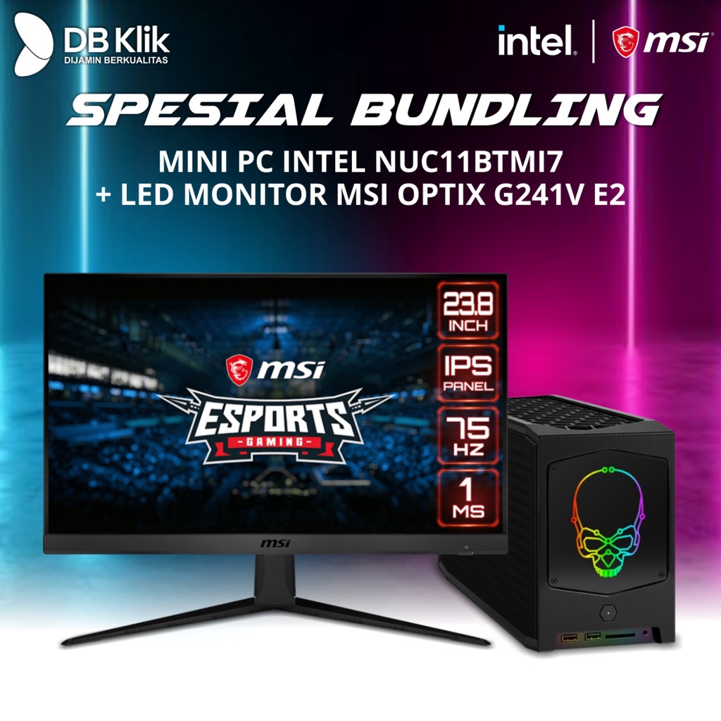 Mini PC Intel NUC11BTMI7 Core i7-11700B - NUC Intel NUC11BTMI7