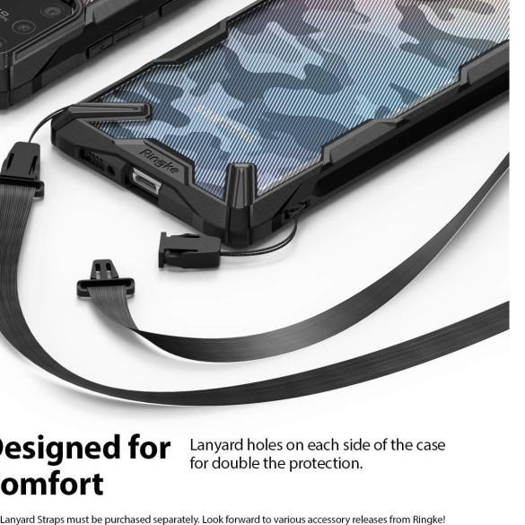 Case Samsung Galaxy Note 10 Lite S10 Lite 2020 RINGKE Fusion X Casing - Camo black, S10 Lite