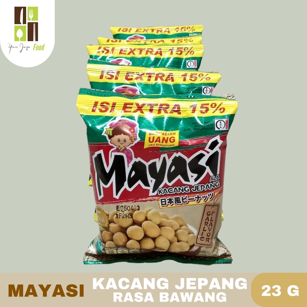 Mayasi Kacang [Bawang/Pedas/Jagung] 23 gr [1 Pcs]