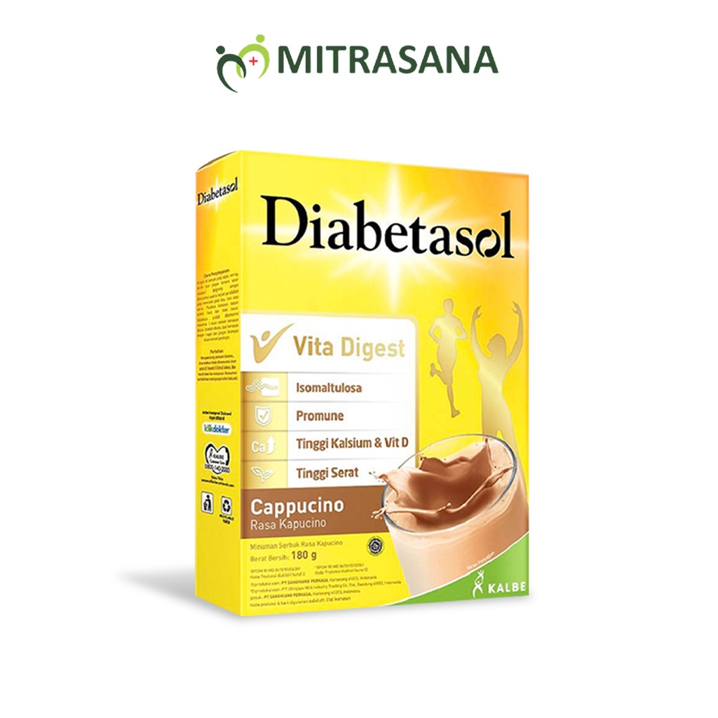 Diabetasol Vita Digest Coklat 180gr