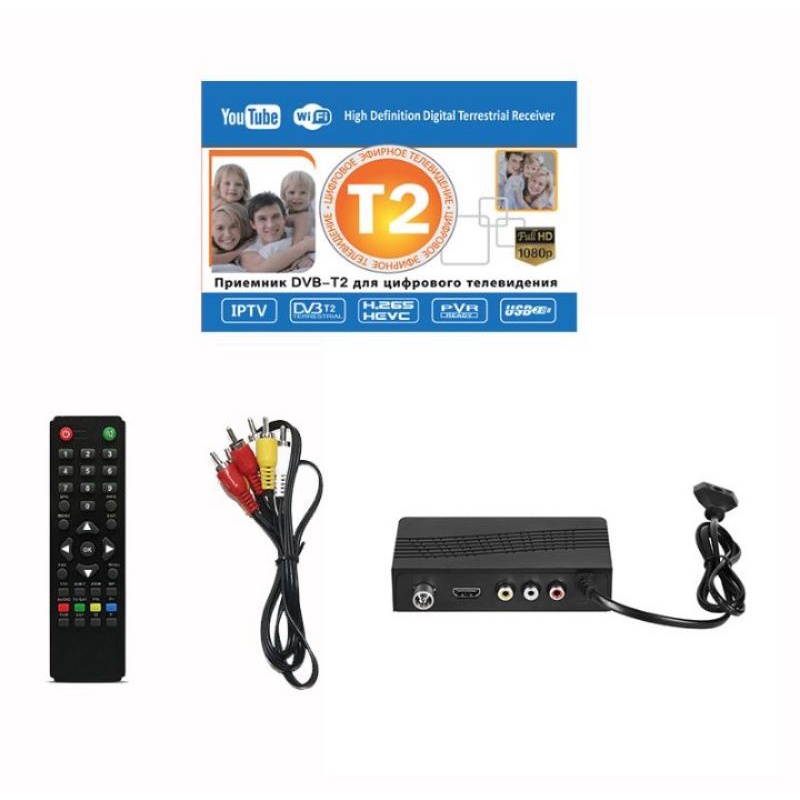 Set Top Box Receiver TV Digital DVB-T2