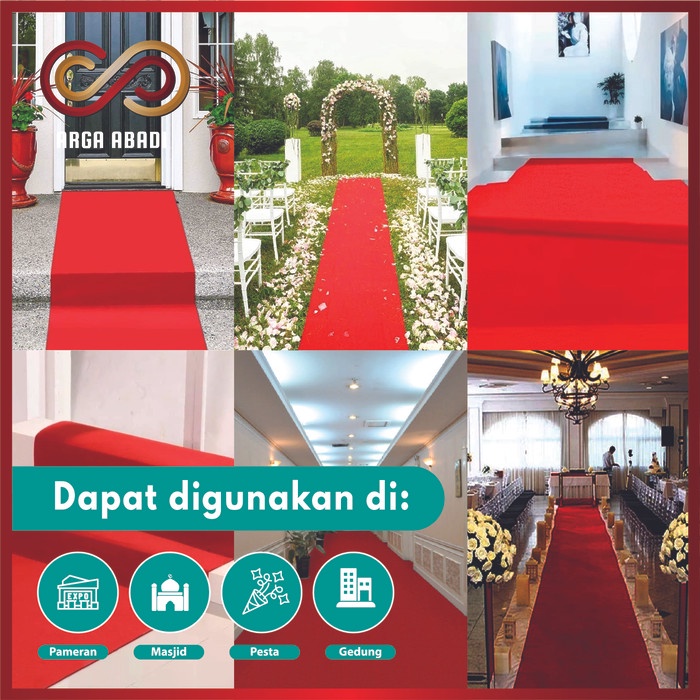 Karpet Bludru BUANA Karpet Pameran Panggung Masjid Karpet BUANA roll