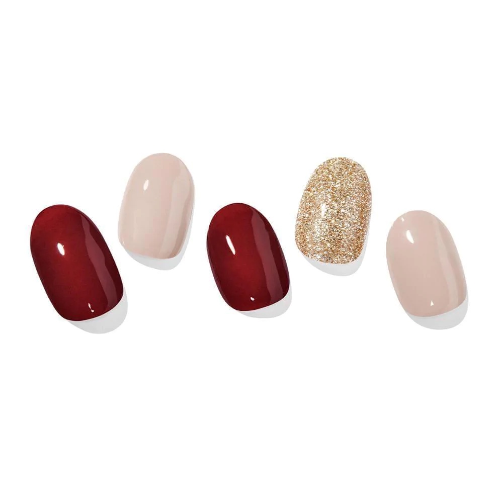 Ohora Rosewood - Semicured Gel Nail Art