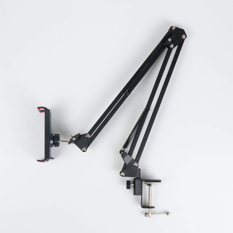TaffSTUDIO Holder Tablet Model Boom Arm Table Lazypod Stand - D9 - Black