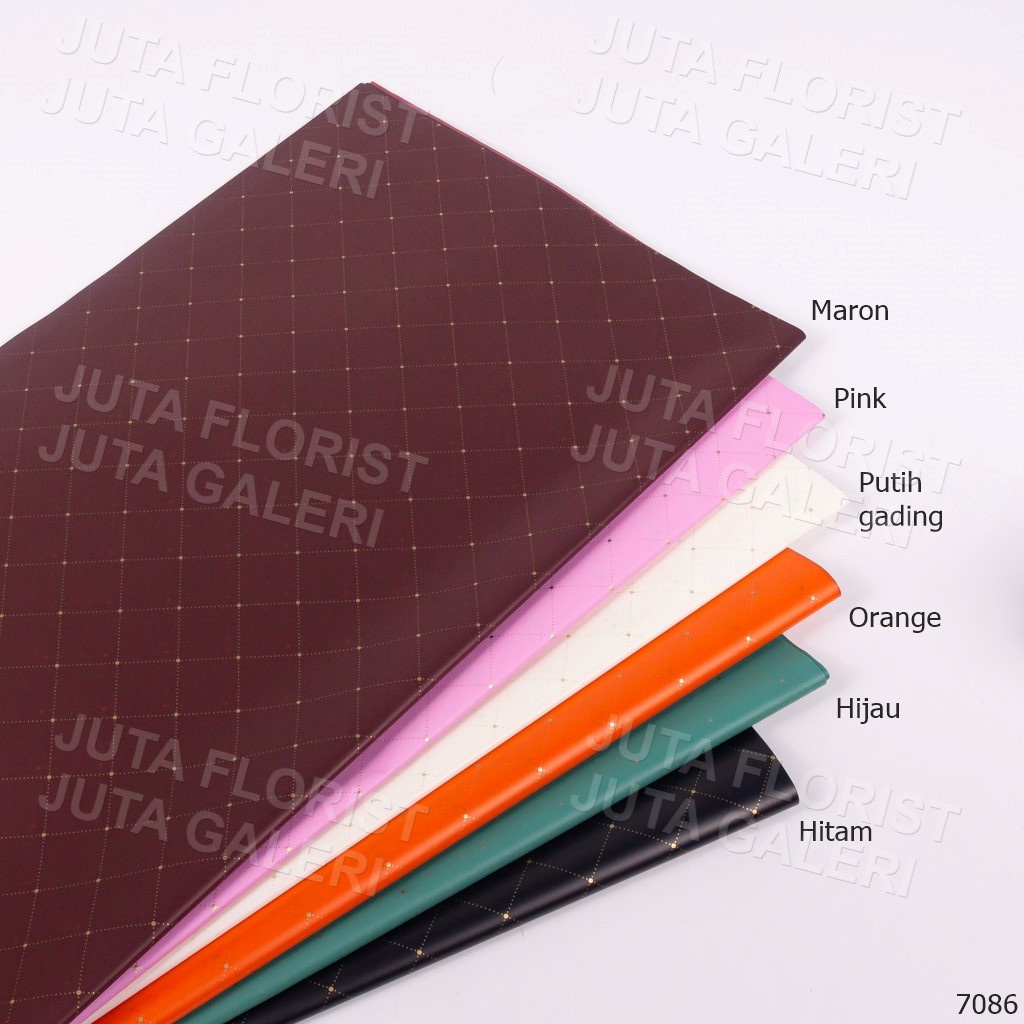 

Kertas Cellophane Motif Jaring 7086 (1 Bungkus Isi 20 Lembar)