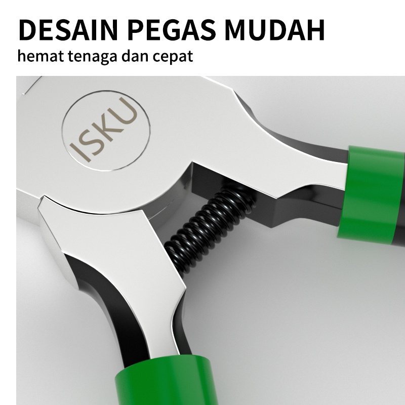 ISKU Tang Potong Kawat 6 inch / Plastic Cutting Nippers Carbon steel